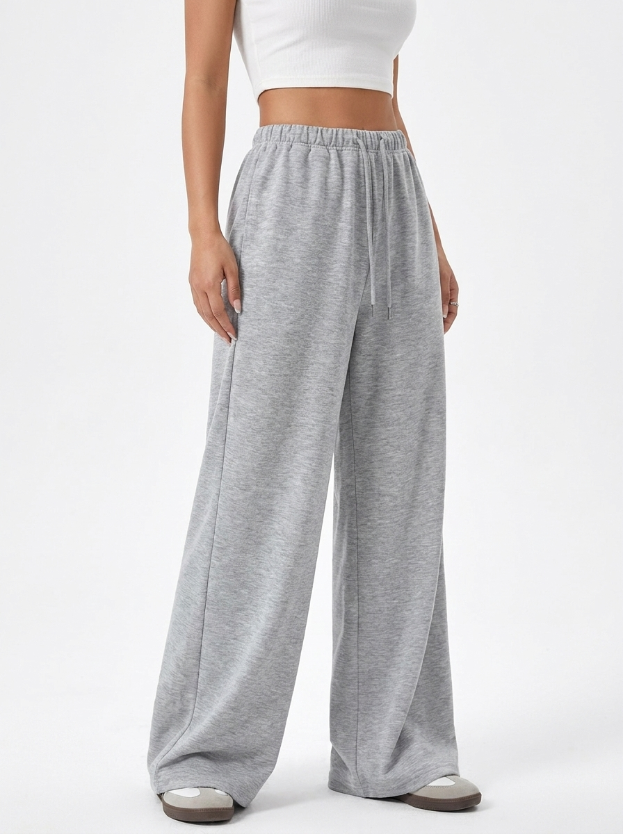 Womens Minimalist Loose Lounge Sweatpants
